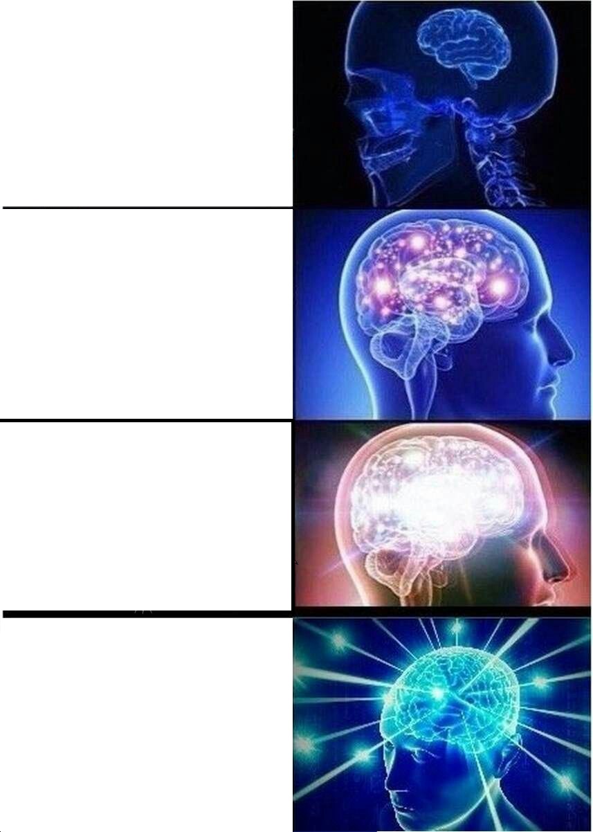 Expanding Brain meme about HydroJug