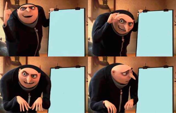 Gru's Plan meme about HydroJug
